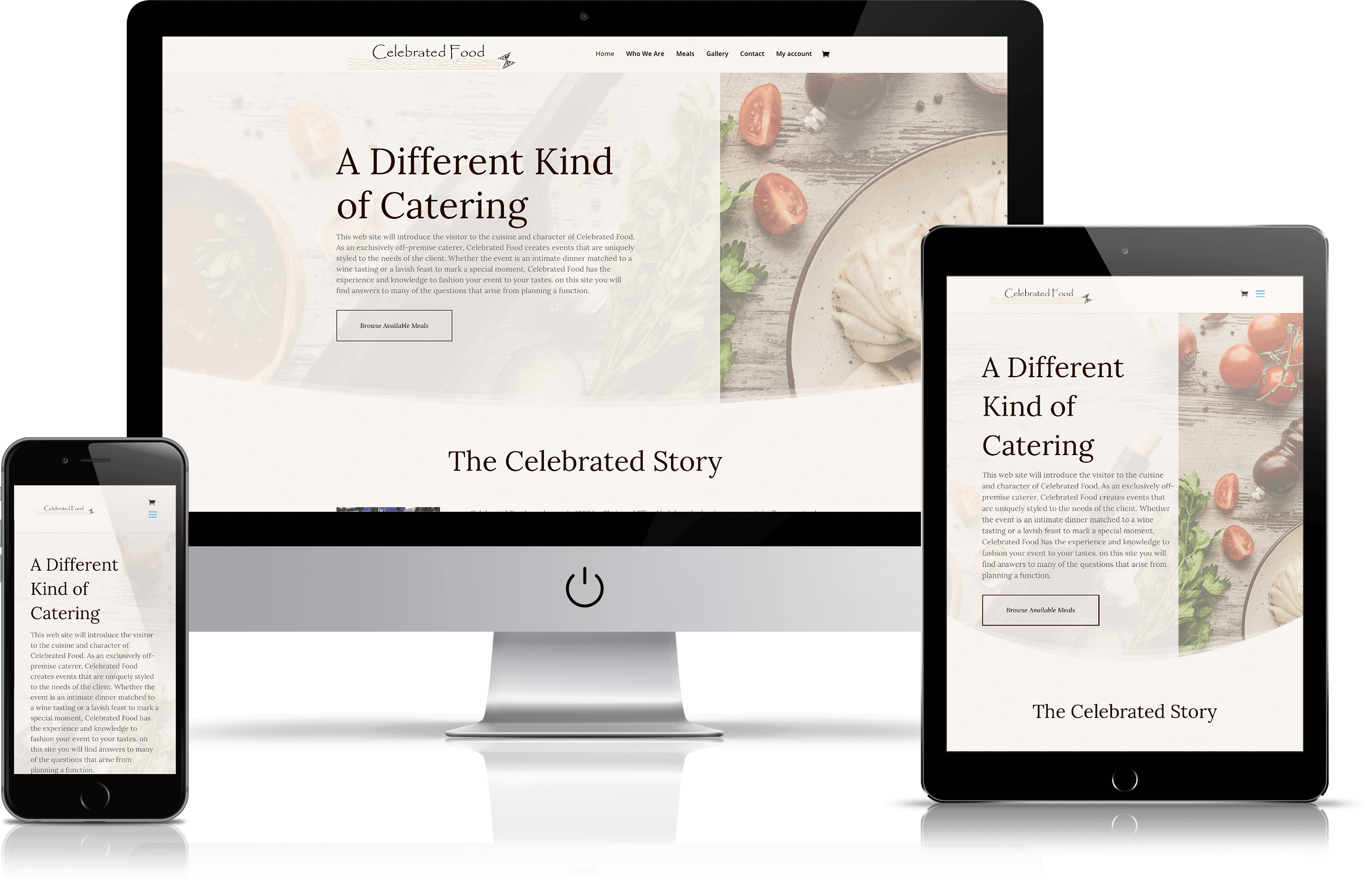 Responsive-CelebratedFood The Future of eCommerce